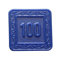 Eski Poker Fişi JTF723 - Gökçekoleksiyon