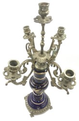 Eski Porselen Şamdan AOB858 - 5