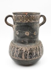 Eski Yunan Sanati İmitasyon Toprak Vazo AOB1454 - 3