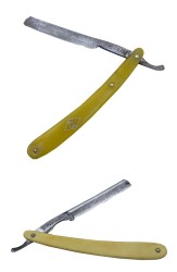 Eskilstuna (İsviçre) Fildişi ve Garantida Marka Bagalit Eski Ustura Takımı AOB1694 (N) - Gökçekoleksiyon