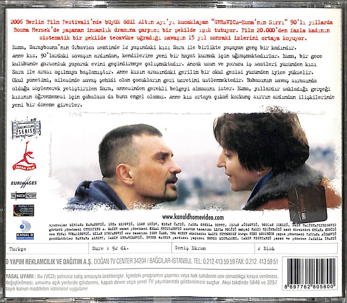 Esma'nın Sırrı – Grbavica (2006) Orijinal VCD Film VCD28793 - 2