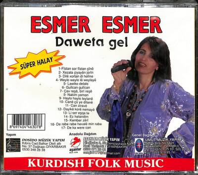 Esmer Esmer - Daweta Gel (Sıfır Ürün) CD Müzik CD1697 - 2