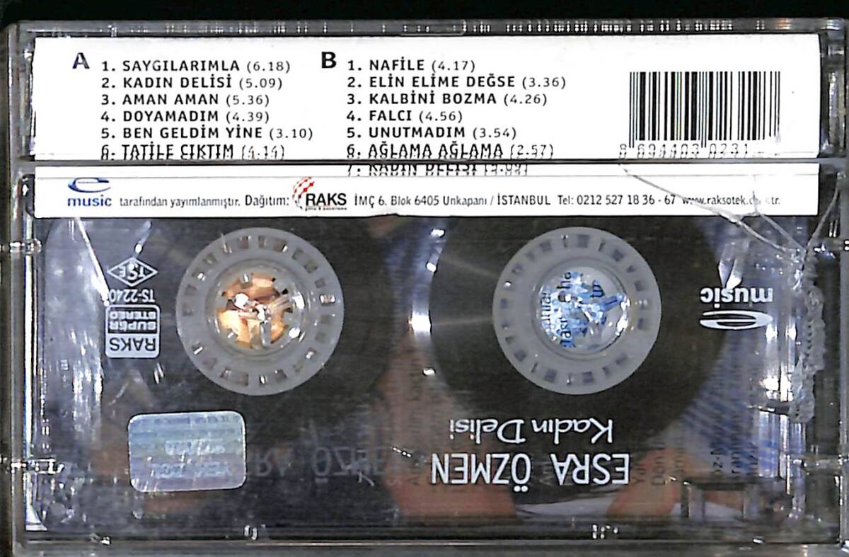 Esra Özmen - Kadın Delisi Kaset (İkinci El) KST27360 - 2