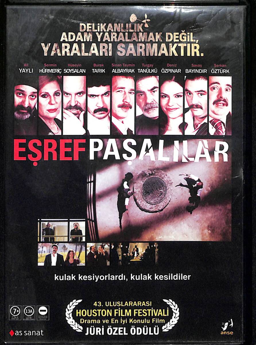 Eşrefpaşalılar – Orijinal DVD (İkinci El) * Turgay Tanülkü, Sinan Albayrak, Hüseyin Soysalan, Burak Tarık – 2010 * DVD3000 - 1