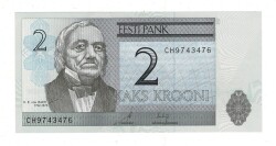 Estonya 2 Krooni 2007 ÇİL YKP8301 - 3