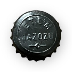 Etem Gazozu 1930s Kabartma Taç Kapak 