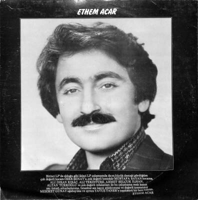 Ethem Acar (1979) – Merhaba Dostlarım LP (108) PLK20432 - 2