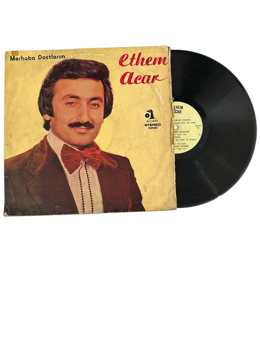 Ethem Acar - Merhaba Dostlarım LP Plak (10/7.5) PLK25506 - 1