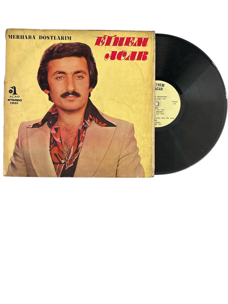 Ethem Acar - Merhaba Dostlarım LP Plak (10/7.5) PLK25506 - 2