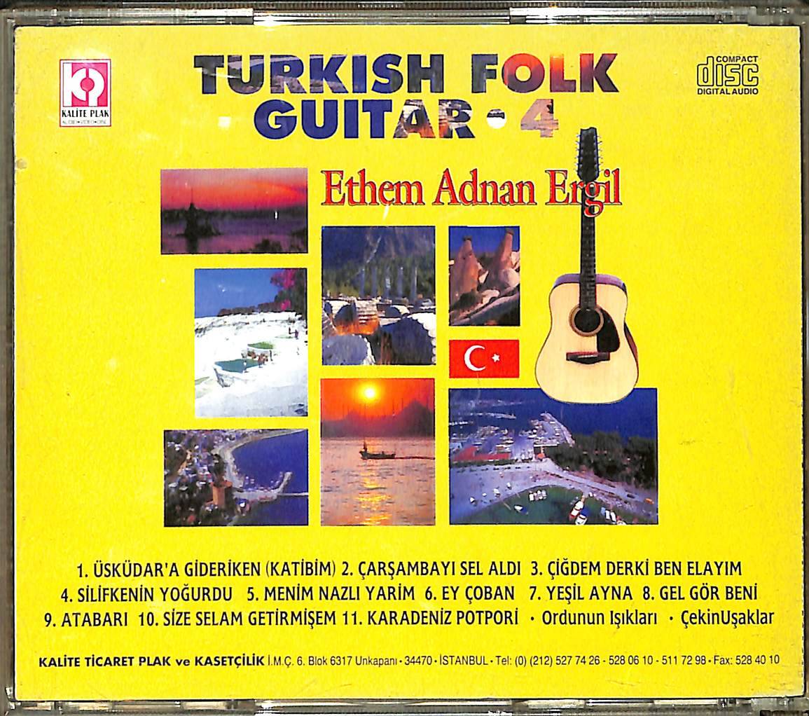 Ethem Adnan Ergil - Turkish Folk Guitar 4 CD (İkinci El) CD4534 - 2