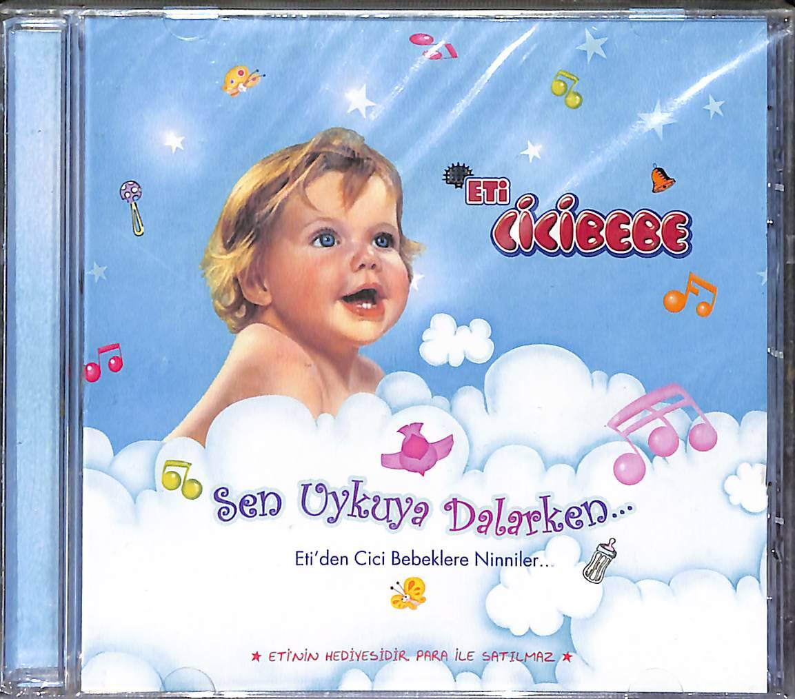 Eti Cicibebe - Sen Uykuya Dalarken (Eti'den Cici Bebeklere Ninniler) CD (Sıfır) CD5639 - 1