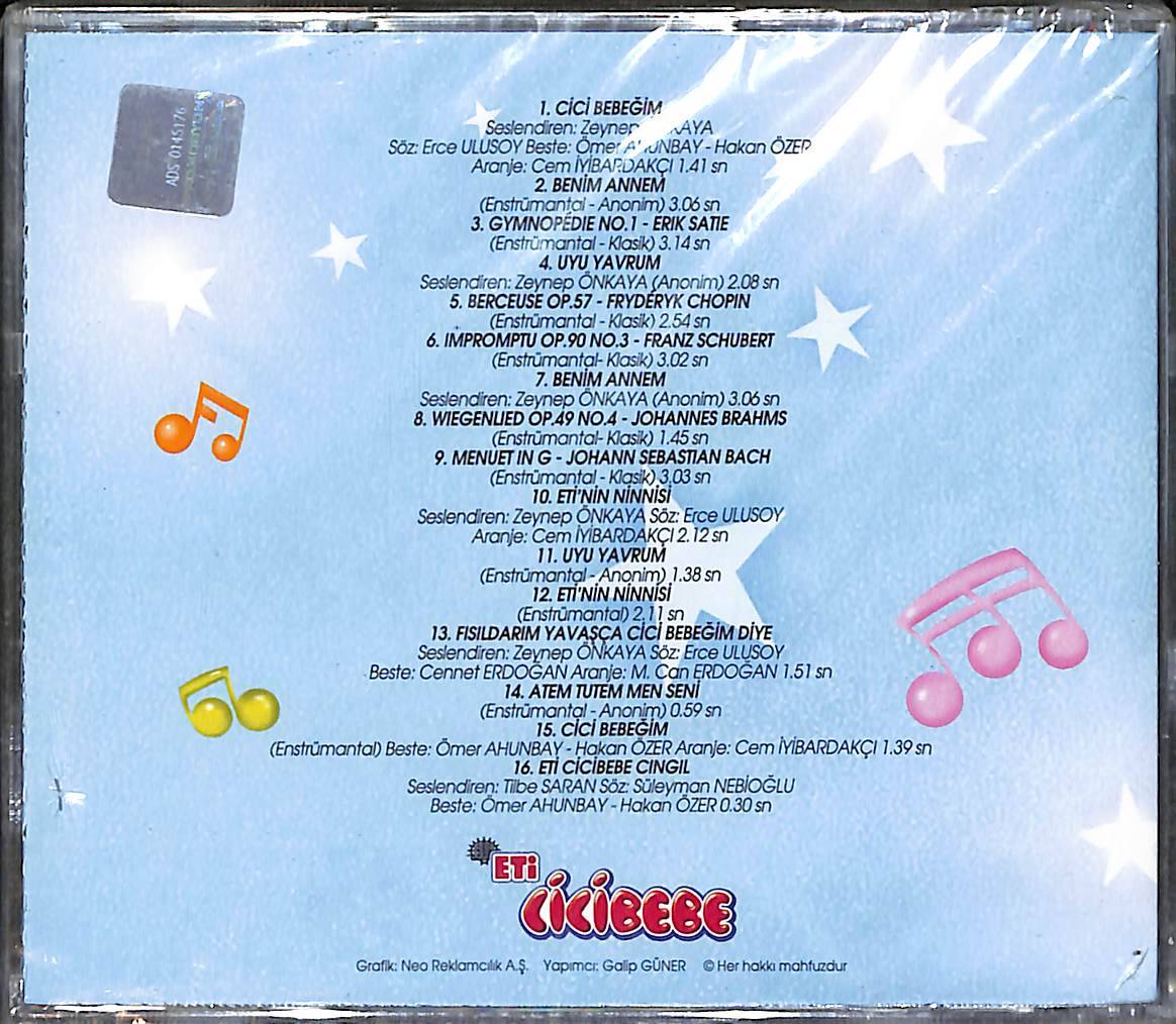 Eti Cicibebe - Sen Uykuya Dalarken (Eti'den Cici Bebeklere Ninniler) CD (Sıfır) CD5639 - 2