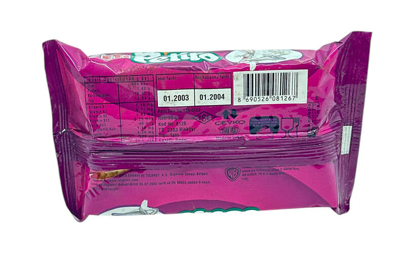 Eti Petito Taze Sütlü Petit Beurre Bisküvi 2004 AOB4439 - 2