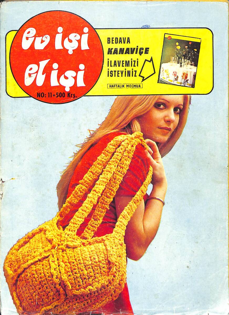 Ev İşi El İşi Dergisi No : 11 - İlmek Atma NDR91433 - 1