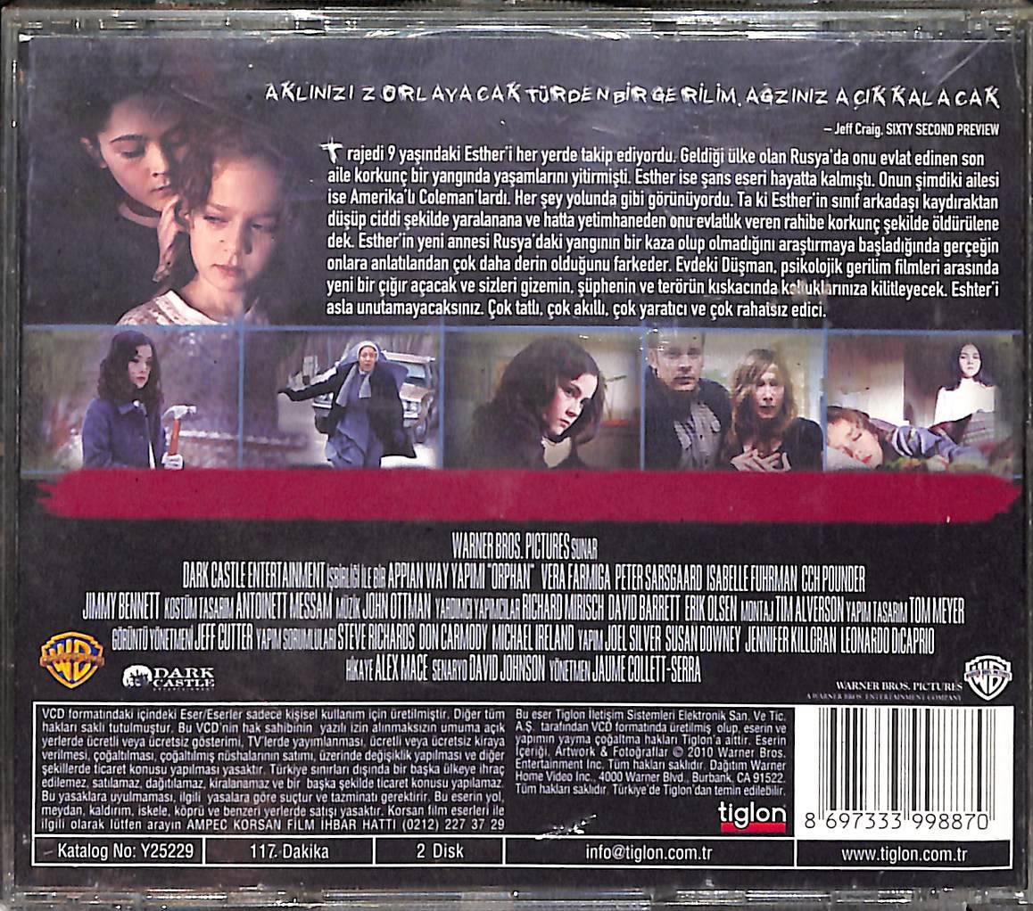 Evdeki Düşman - Orphan (2009) Orjinal VCD Korku Film (+18) VCD28053 - 2