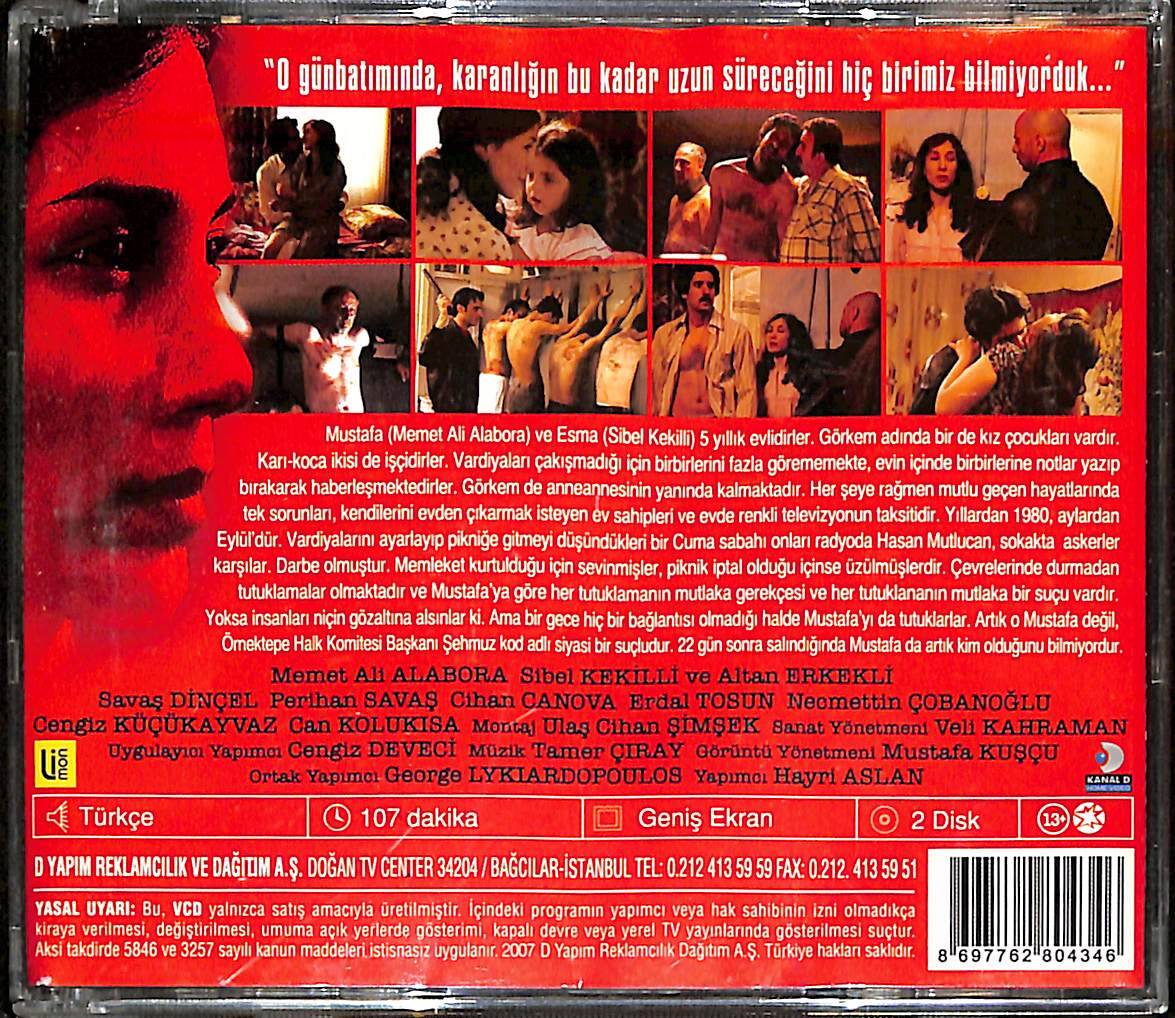 Eve Dönüş (2006) Orjinal VCD Film ' Sibel Kekilli - Mehmet Ali Alabora VCD28417 - 2