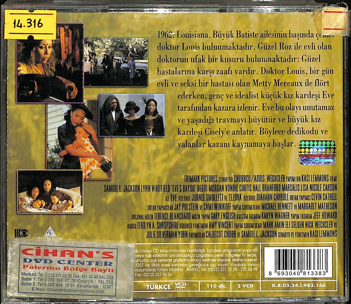 Eve `in Sırrı (Samuel L. Dackson) VCD Film VCD14671 - 2