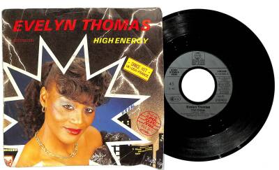 Evelyn Thomas - High Energy High Energy (Instrumental Dub) Plak (109.5) PLK19712 - 1