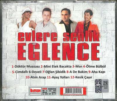 Evlere Şenlik Eğlence CD (1010) CD3392 - 2