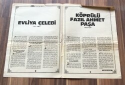 Evliya Çelebi - Köprülü Fazıl Ahmet Paşa Büyük Boy Poster GZ119343 - 2