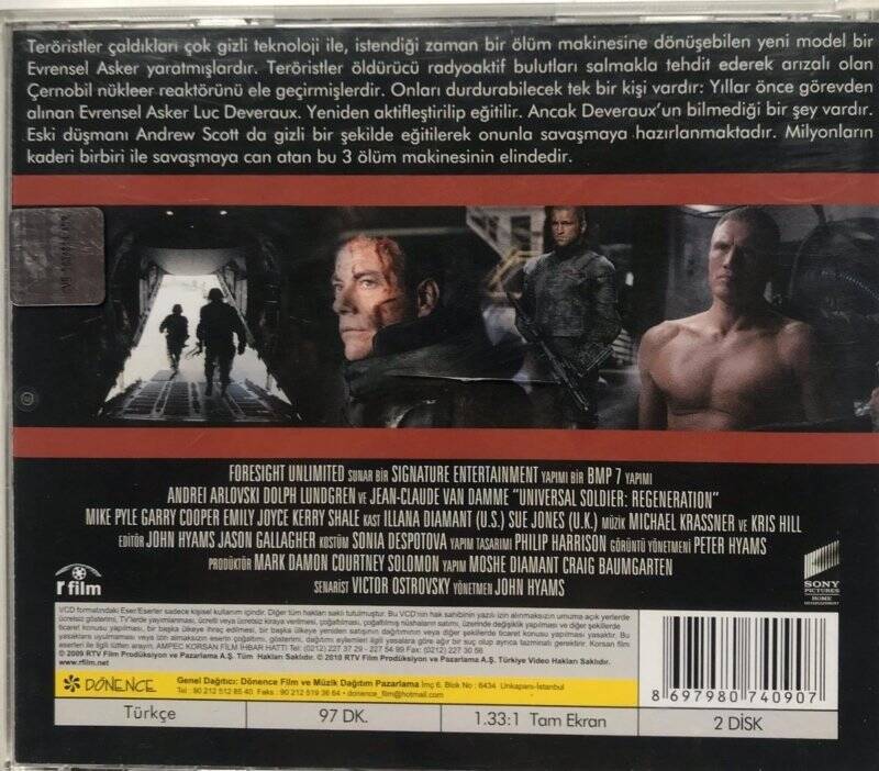 Evrenin Askerleri 3 Yeniden Doğuş VCD Film VCD4689 - 2
