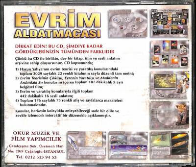 Evrim Aldatmacası VCD Belgesel (108.5) VCD24878 - 4