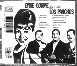 Eydie Gorme & Los Panchos – Canta En Español CD (İkinci El) CD5729 - 2