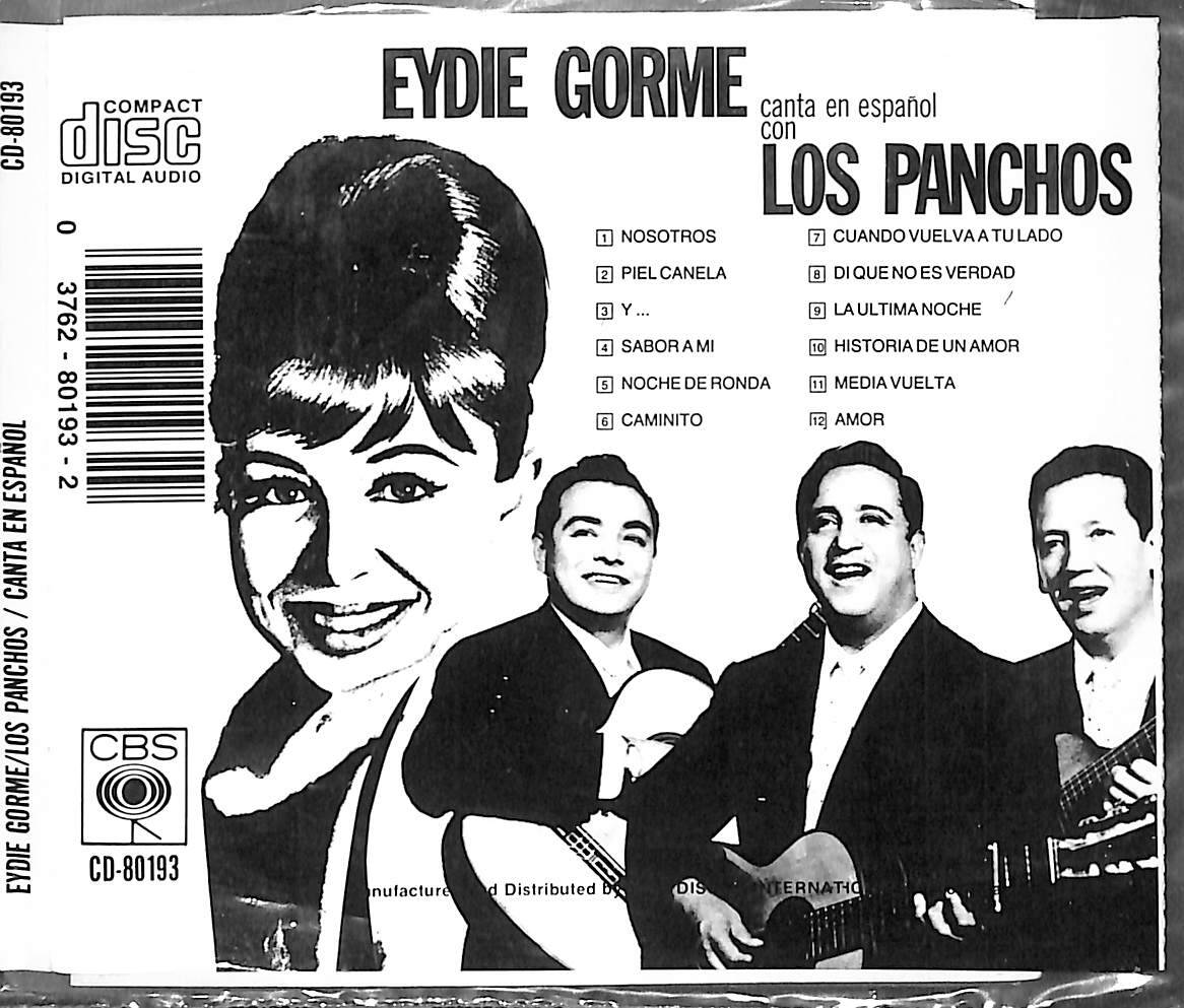 Eydie Gorme & Los Panchos – Canta En Español CD (İkinci El) CD5729 - 2