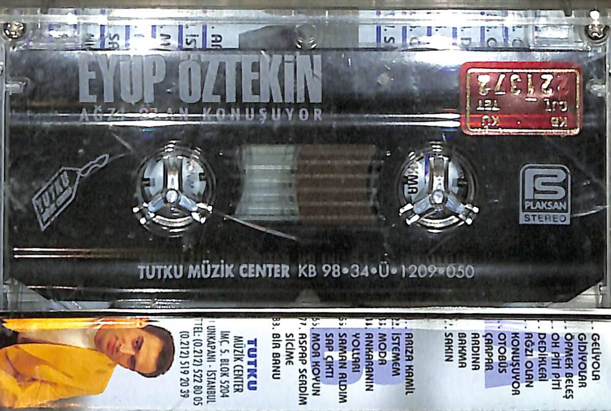 Eyüp Öztekin - Ağzı Olan Konuşuyor & Son Ankaralı Kaset (İkinci El Kaset) KST29036 - 2
