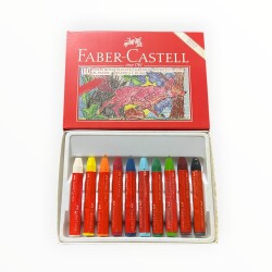 FABER - CASTELL 10 Renkli Nostaljik Pastel Boya Seti AOB8876 - 2