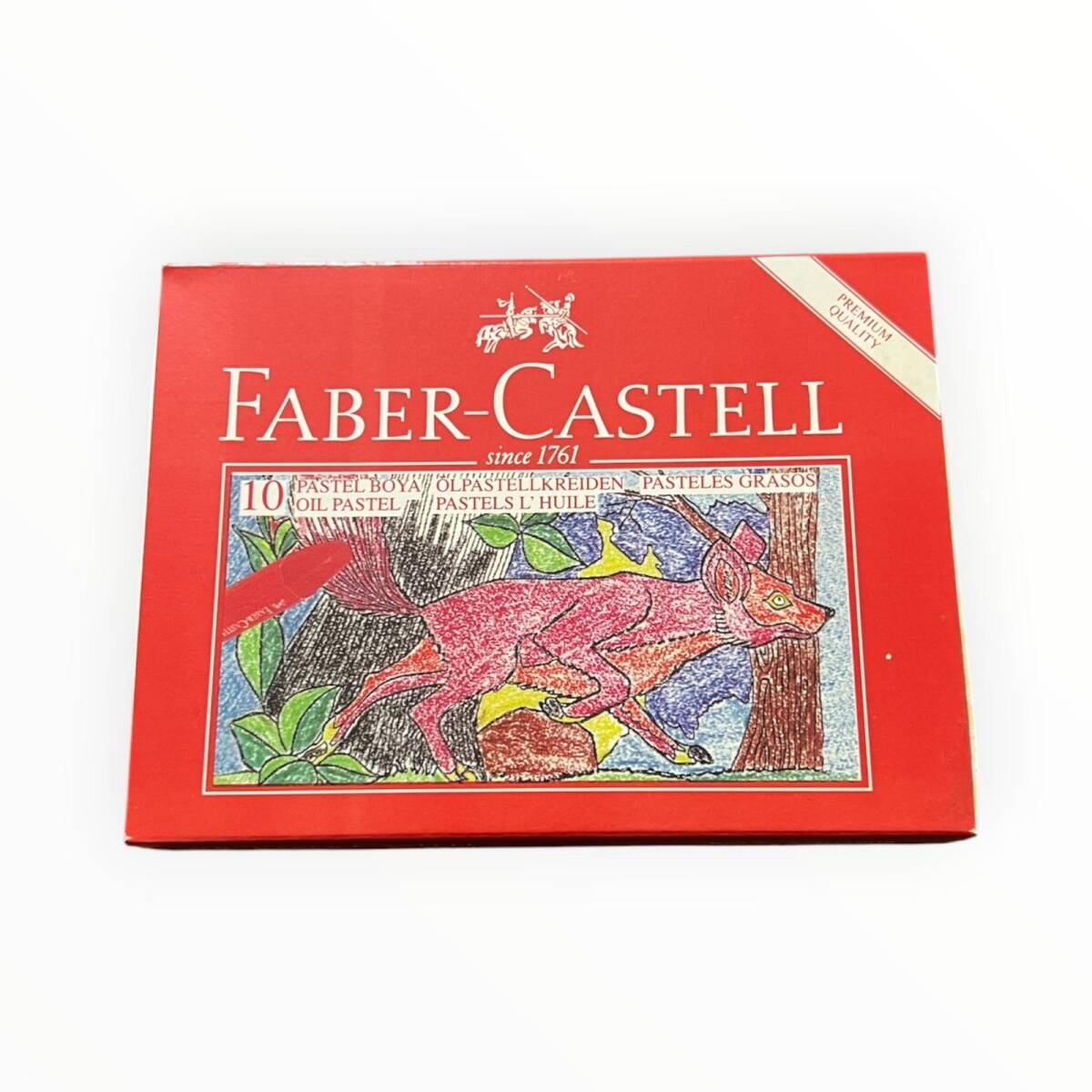 FABER - CASTELL 10 Renkli Nostaljik Pastel Boya Seti AOB8876 - 1