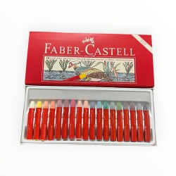 FABER - CASTELL 18 Renkli Nostaljik Pastel Boya Seti AOB8877 - 2