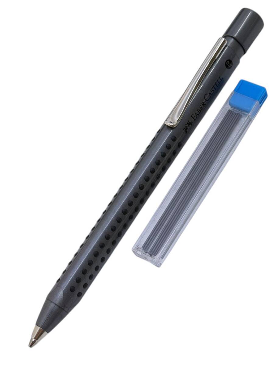 Faber-Castell Grip 0.7 mm Çıtçıtlı Mekanik Kalem  Kömür Grisi , Sıfır (Vintage) AOB5584 - 3