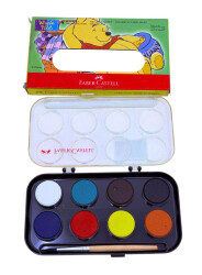 Faber-Castell Winnie The Pooh Görselli 8'li Sulu Boya Seti (Kullanılmamış) AOB6305 - Gökçekoleksiyon