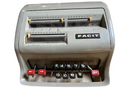 FACIT Hesap Makinası AOB3716 (N) - 1