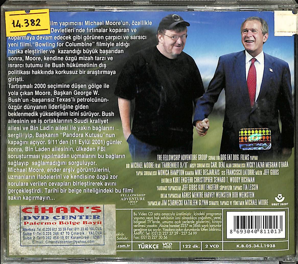 Fahrenheit 9 11 VCD Film VCD14704 - 2