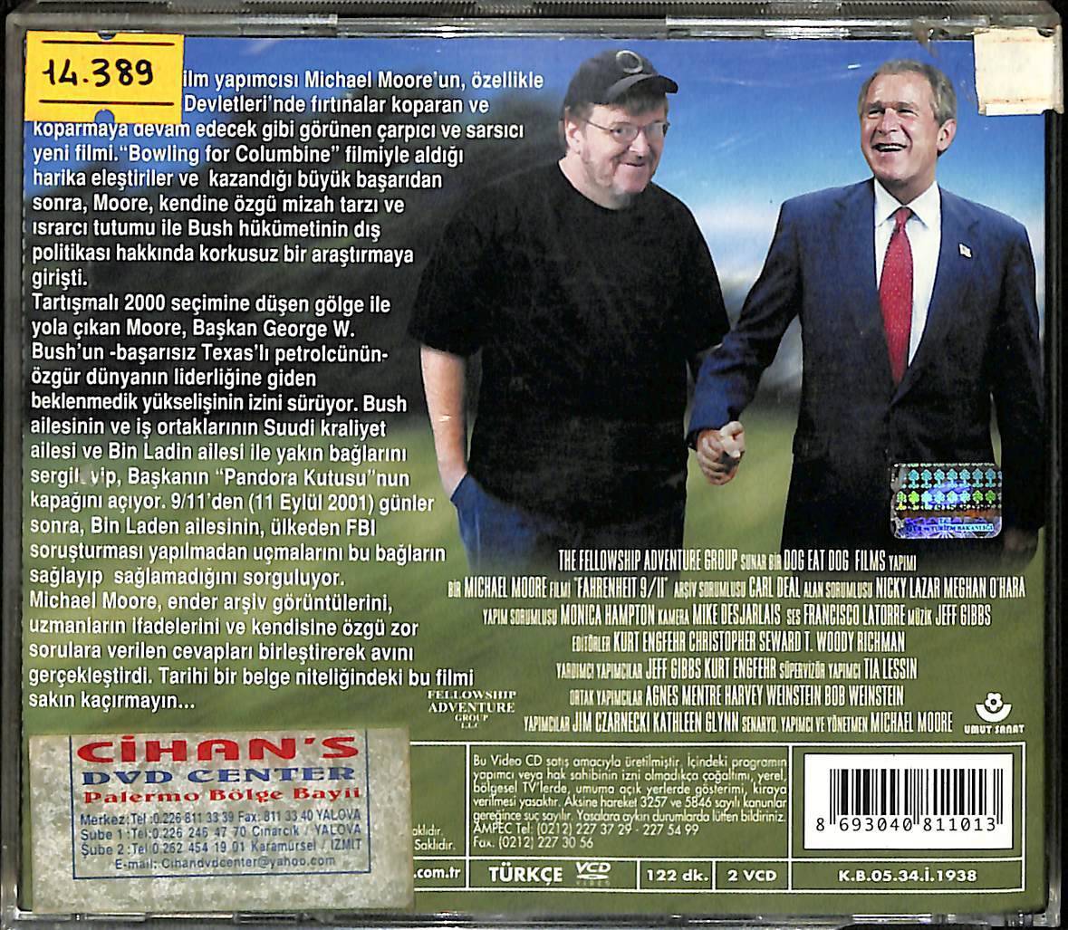 Fahrenheit 9 11 VCD Film VCD15691 - 2
