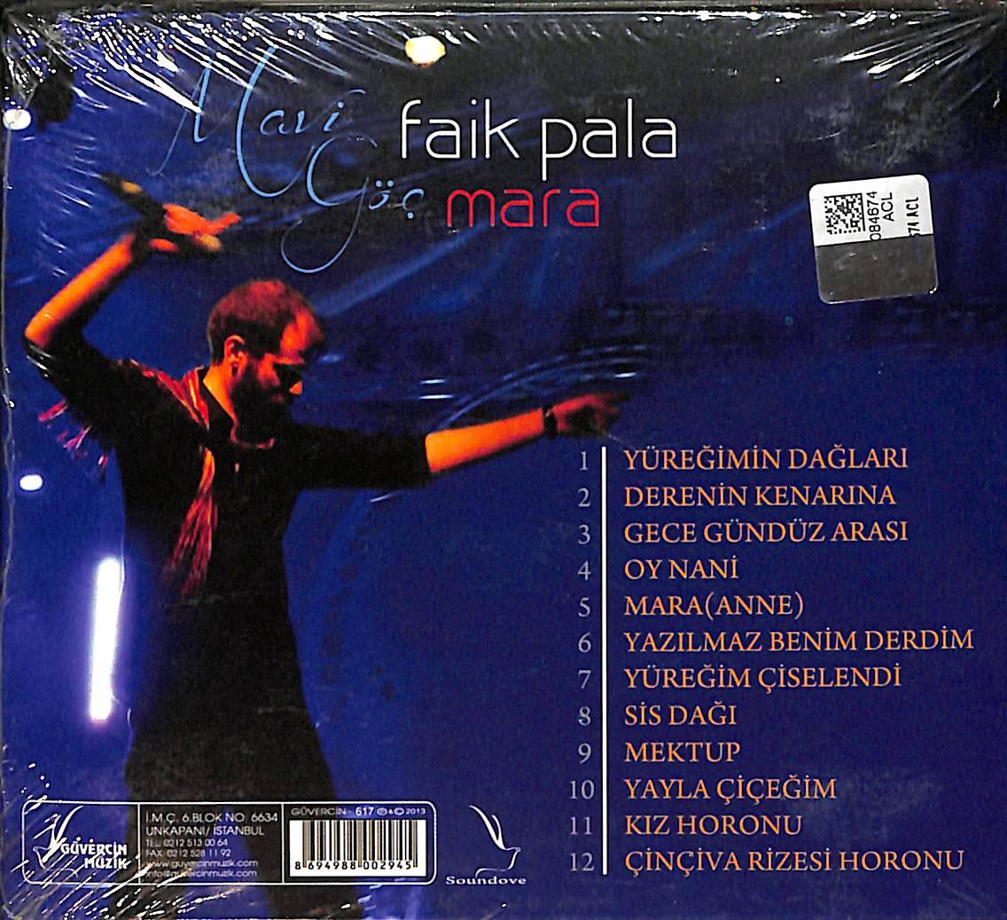 Faik Pala - Mavi Göç CD (Sıfır) CD4791 - 2