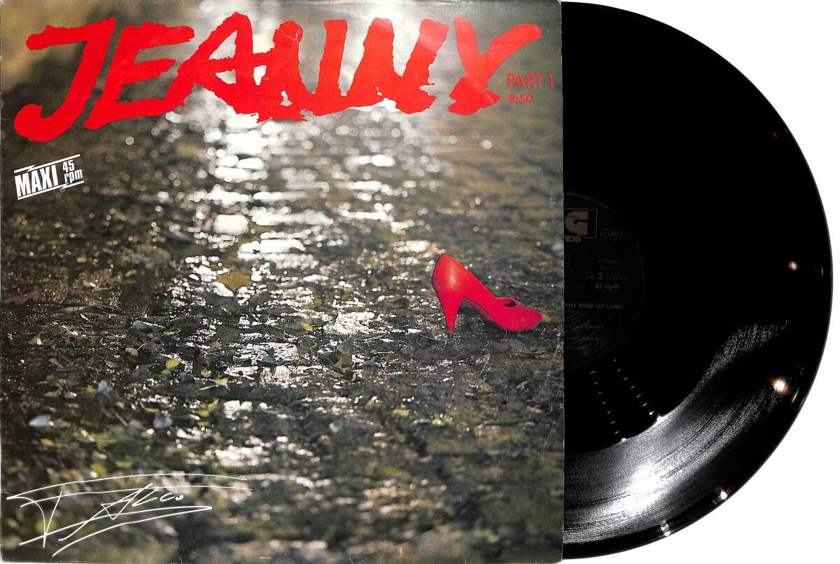 Falco - Jeanny Part 1 (Almanya Baskı) LP PLAK (10/8.5) PLK25957 - 1