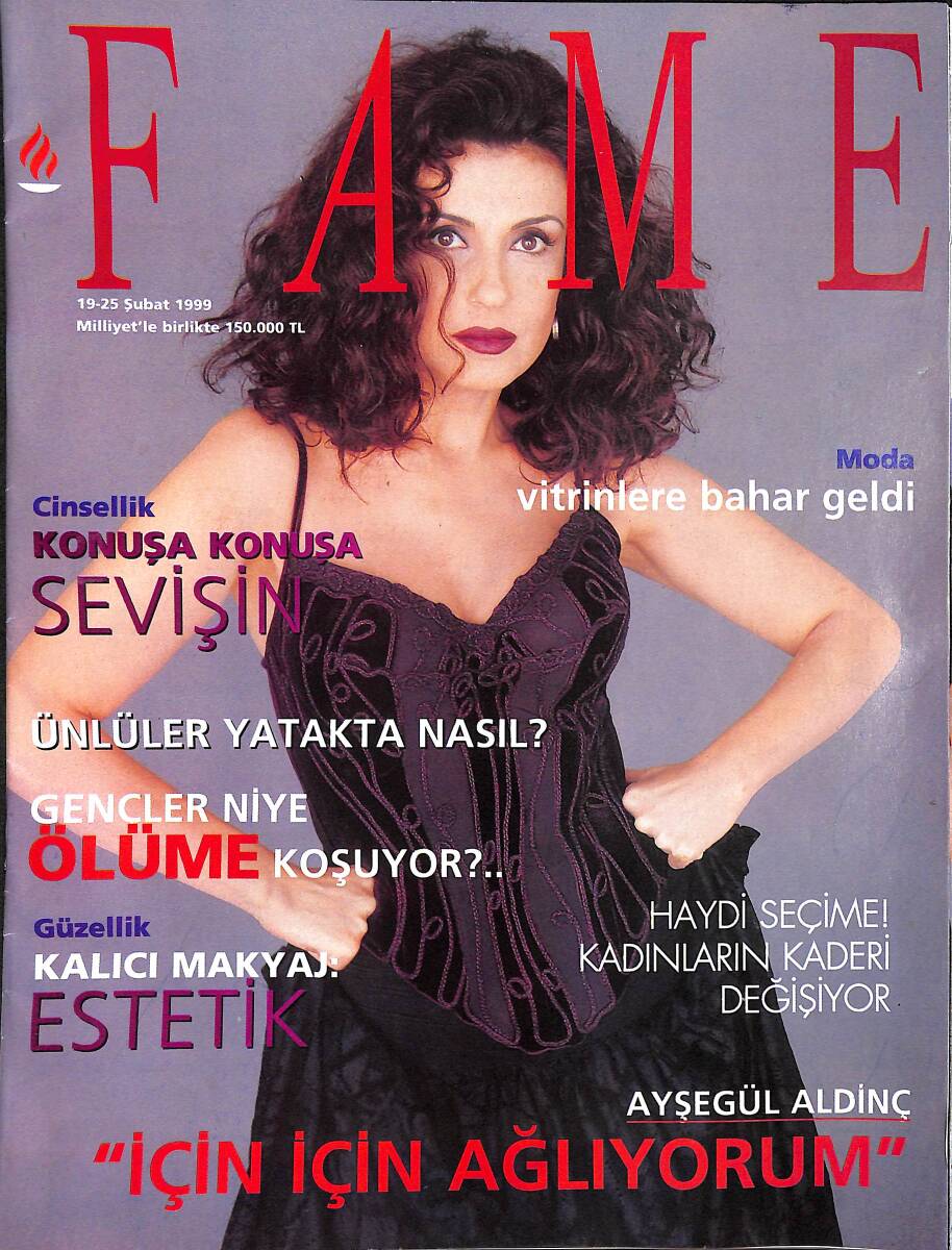 Fame Dergisi 19-25 Şubat 1999 - Ünlüler Yatakta Nasıl ? NDR89191 - 1
