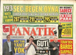 Fanatik Gazetesi 15 Ekim 2011 - Ali Koçtan Yanıt Yok - Fatih Terimden Baros Sürprizi GZ100786 - 1