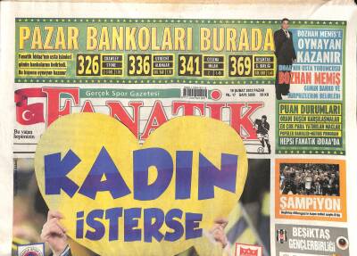 Fanatik Gazetesi 19 Şubat 2012 - Beşiktaş Milangazın Kupa Zaferi - Necati Şaşmaz Devamı Var Bunların ! GZ124579 - 1