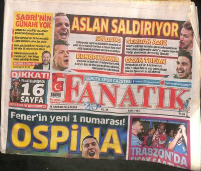 Fanatik Gazetesi 21 Haziran 2015 - Beşiktaş , Demba Bada 14 Milyon Euroyu Buldu... GZ105989 - 1