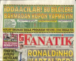 Fanatik Gazetesi 4 Ocak 2014 - Portekizli Futbolcu Fernandes , Çok Cazip Bir Teklifi Daha Reddetti GZ100392 - 1
