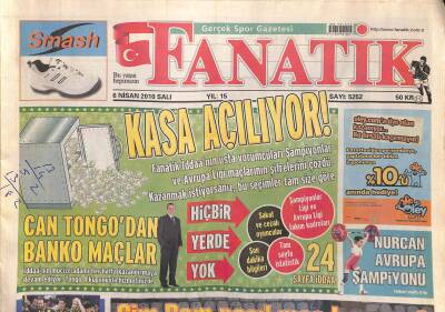 Fanatik Gazetesi 6 Nisan 2010 - Nuri Şahin İddiası - Cim Bom Nasıl Maç Kazanır ? GZ124499 - 1