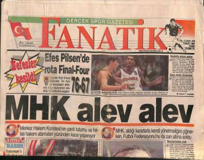 Fanatik Gazetesi 7 Mart 1997 - Fatih Terim İle Dobra Dobra - Şenin Yeni Listesi GZ123195 - 1