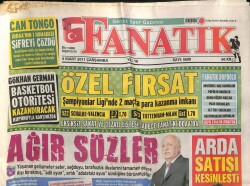 Fanatik Gazetesi 9 Mart 2011 - İsmail Köybaşı 4 Hafta Yok - Arda Turan Satışı Kesinleşti GZ100563 - 2