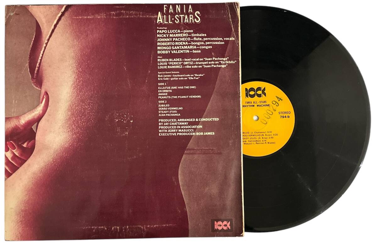Fania All Stars - Rhythm Machine LP Plak (10/7.5) PLK25518 - 2
