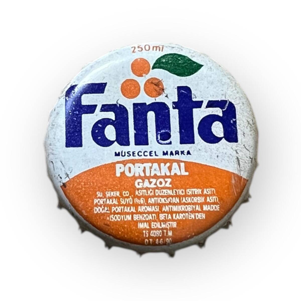 Fanta Portakal 1990 Gazoz Kapağı CMK3-1564 - 1