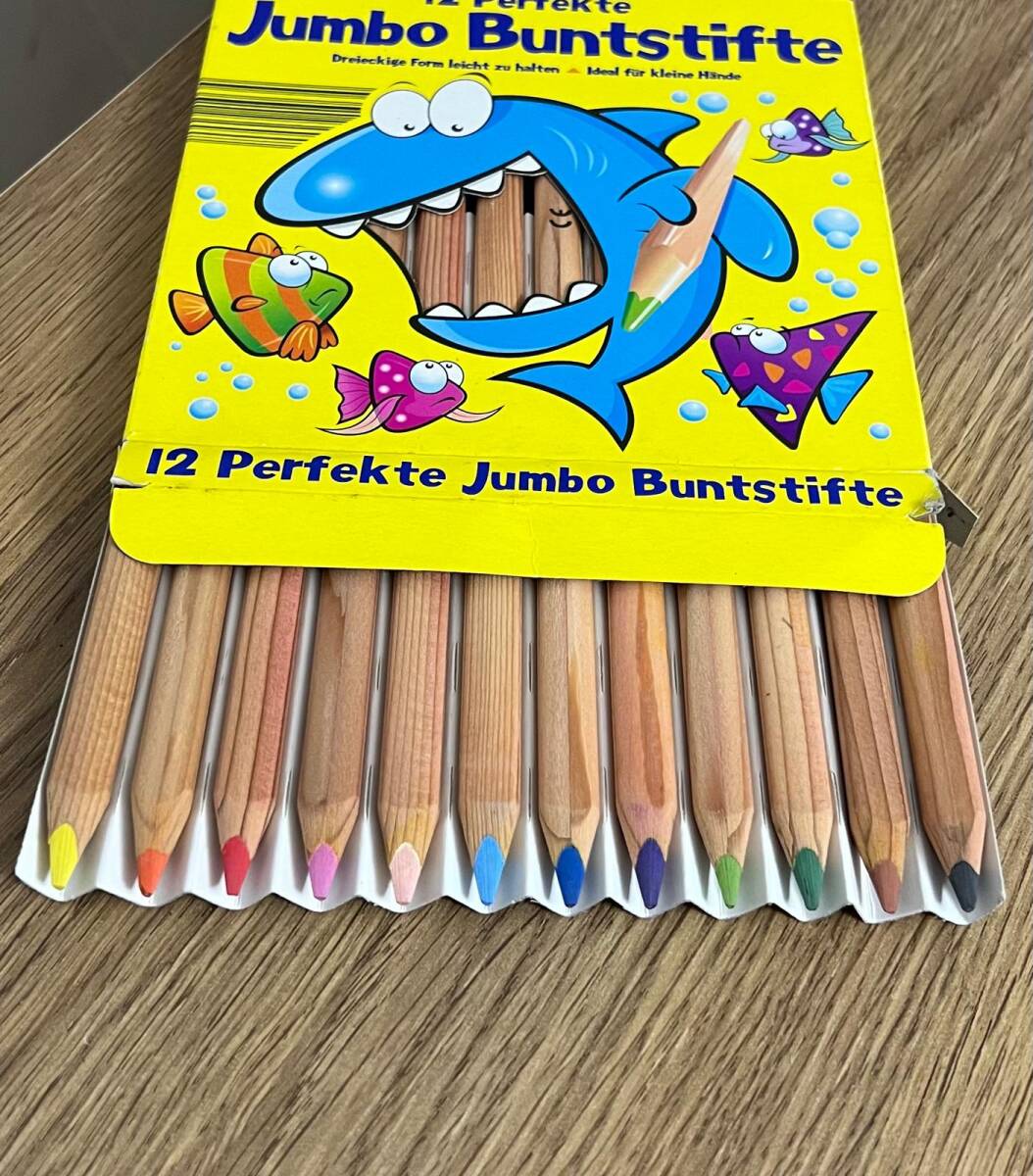 Fantasia Jumbo 12'li Renkli Kuru Boya Seti (Kullanılmamış) AOB6155 - 3